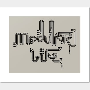 Modular life for Modular synthesizer musician Posters and Art